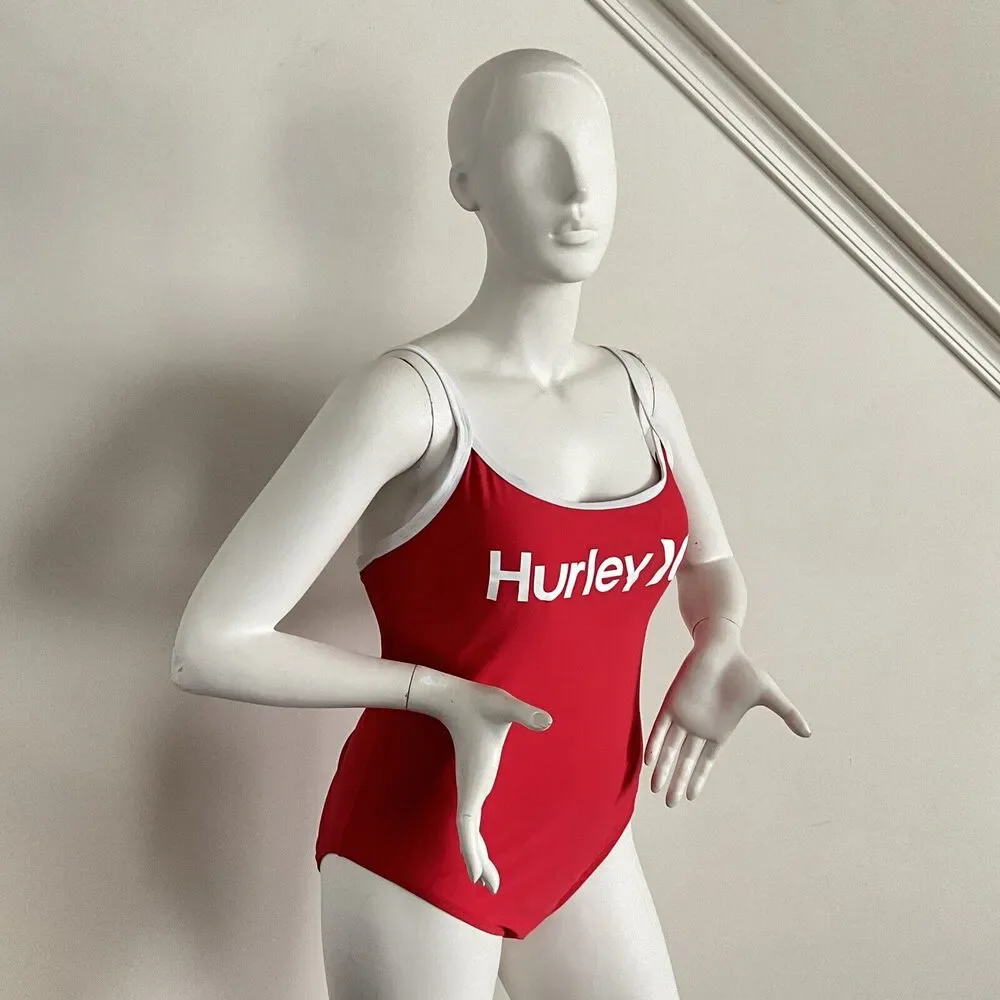 Hurley One Piece Ladder Back Swimsuit 3X